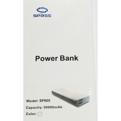 SPASS SP605 30000 mAh Power Bank Best Offer Price in Sharjah