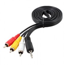 AV Cable 3.5mm to 2.0RCA 10M Audio Cable Best Price in Sharjah