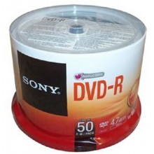 Sony DVD-R 120 min 4.7 GB 50 Pcs Offers Price In Sharjah 