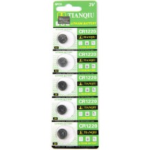TIANQIU CR 1220 CELL BUTTON COIN BATTERY 3V