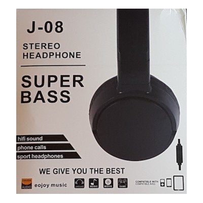 Stereo Headphone J-08 Super Bass Offer Price in Sharjah UAE