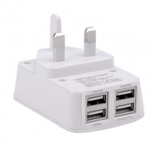 USB power Adapter with Four USB Power Port 