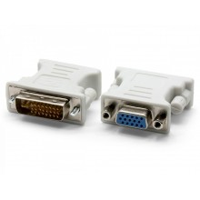 DVI-D 24+1 Male to 15 Pin VGA Female Adapter for LCD TV