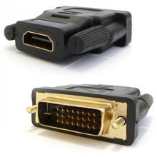 DVI Male 24 1 To HDMI Female Converter Connector Adapter