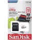 32 gb SanDisk Ultra microSDHC UHS-I 80 MB/s Card with Adapter 