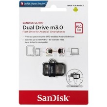 Dual Flash Drive 64GB Sandisk ultra OTG 3.0 