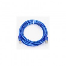 USB 2.0 AM-BM Printer Cable - Blue 10M-Length