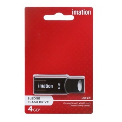 Imation USB 2.0 Sledge Flash Drive, 4GB