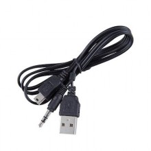 3.5mm Aux Audio Charger USB Cable Cord 