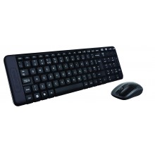 Logitech MK220 Wireless Keyboard & Mouse - Black