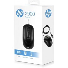 HP X900 USB Mouse- Black